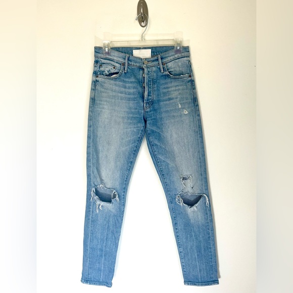 MOTHER SUPERIOR The Stinger Flood High As The Heavens Button Skinny Jeans Sz.26 - Picture 3 of 13